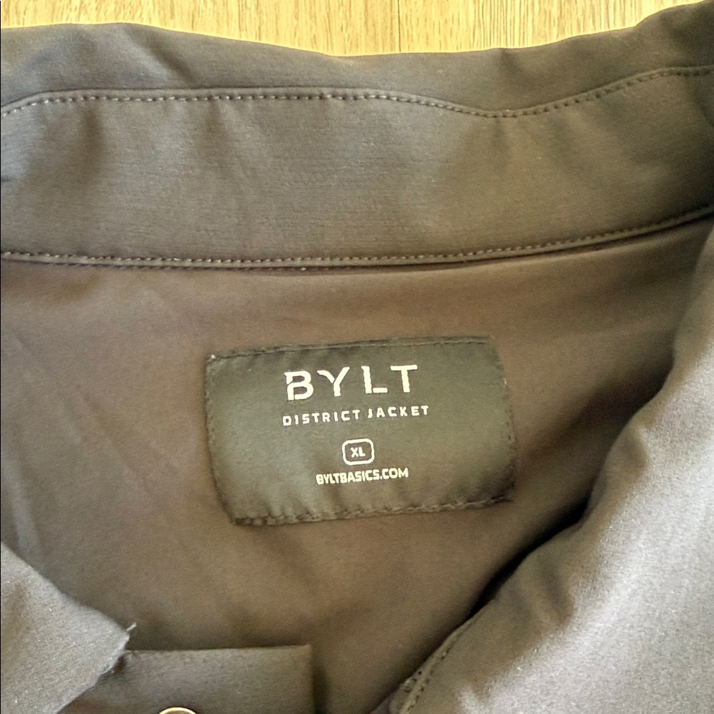 BYLT Basics Men's Black Lightweight Jacket XL - Picture 10 of 13